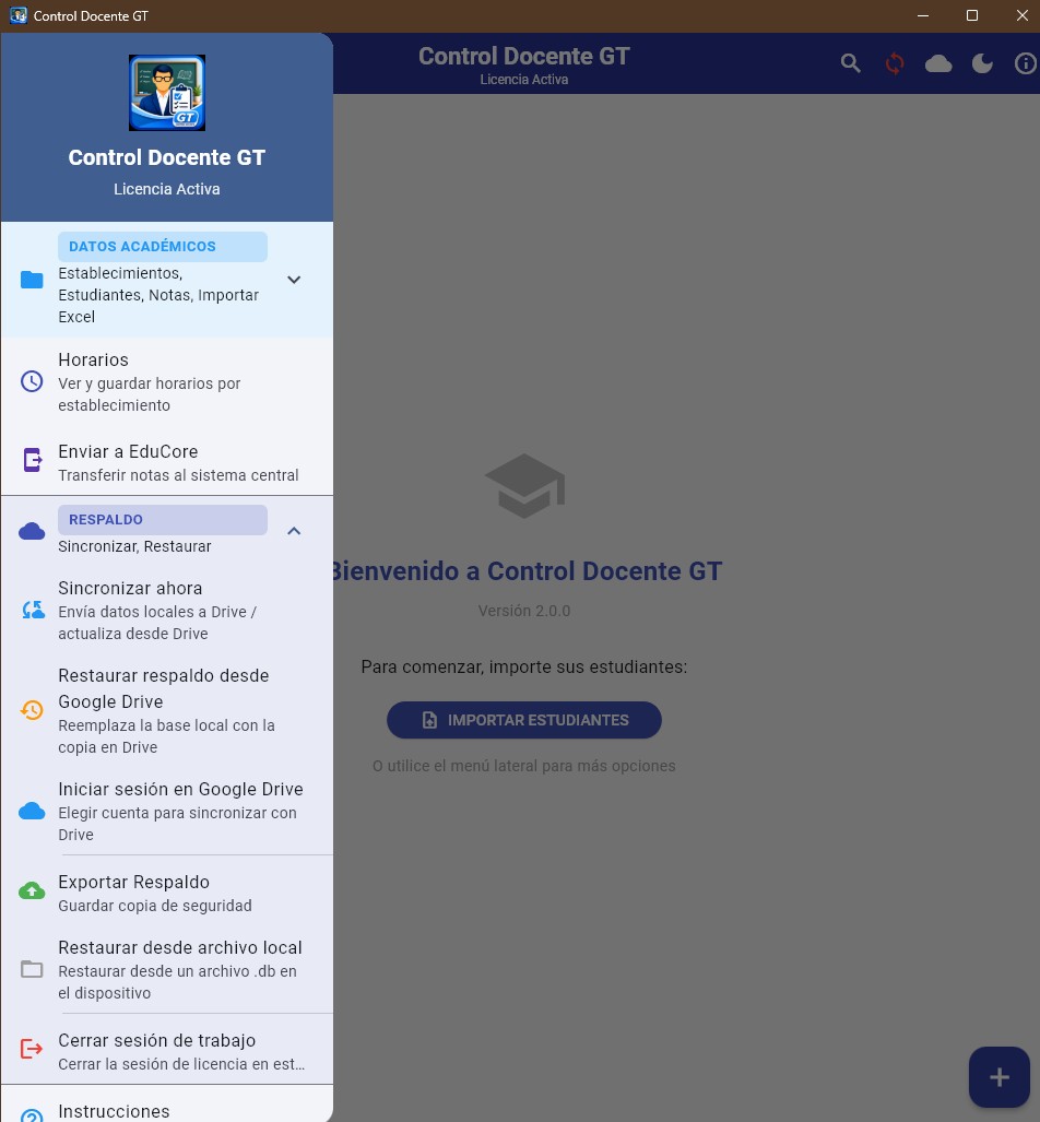EduCore - Gestión
